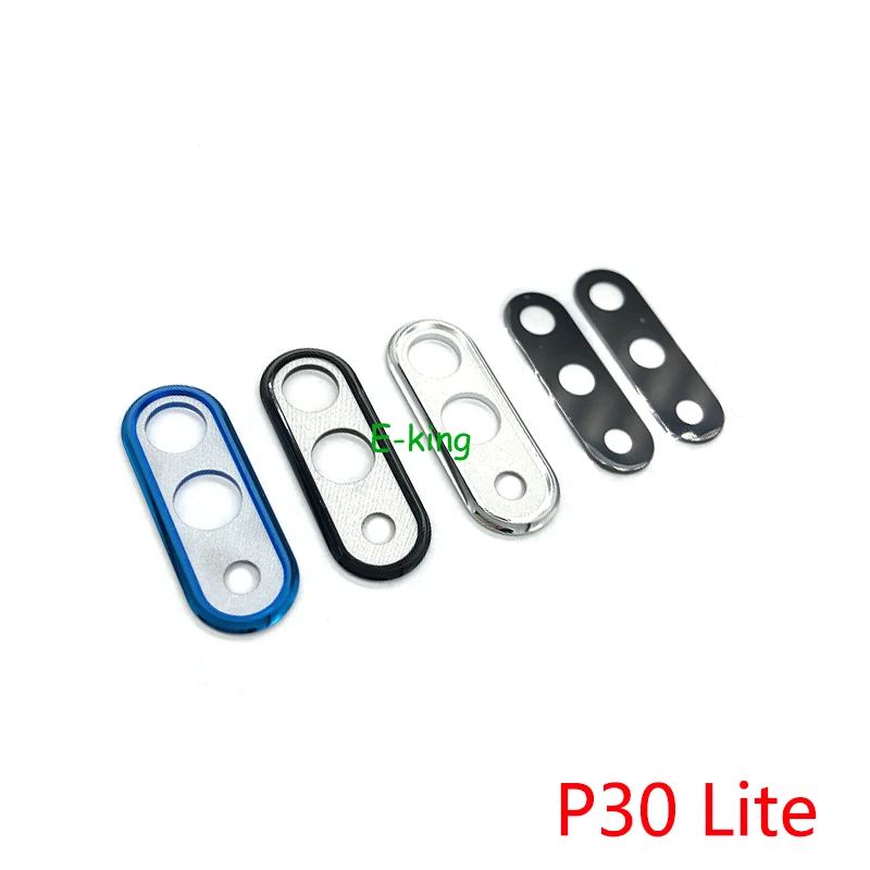 Para Huawei P30 Lite Pro Lente De La Cámara Trasera Cubierta De Vidrio Marco De Soporte Del Anillo Braket De La Asamblea . ' - ' . 0