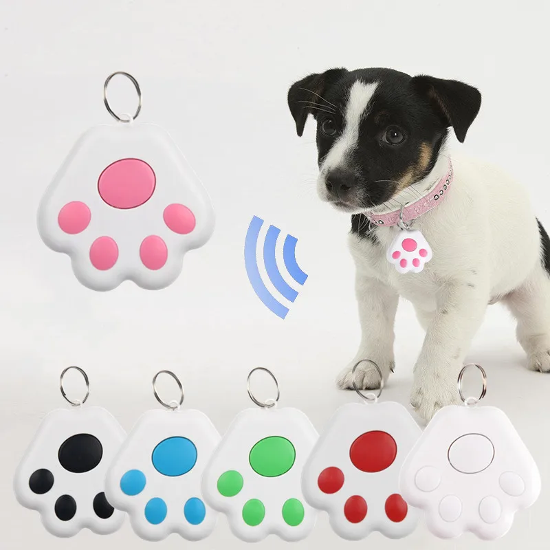Gato Perro GPS Bluetooth 5.0 Tracker Anti-Perdida de Dispositivos Ronda Anti-Perdida de Dispositivos de Mascotas a los Niños Bolsa de la Cartera de Seguimiento de Smart Finder Localizador de . ' - ' . 0