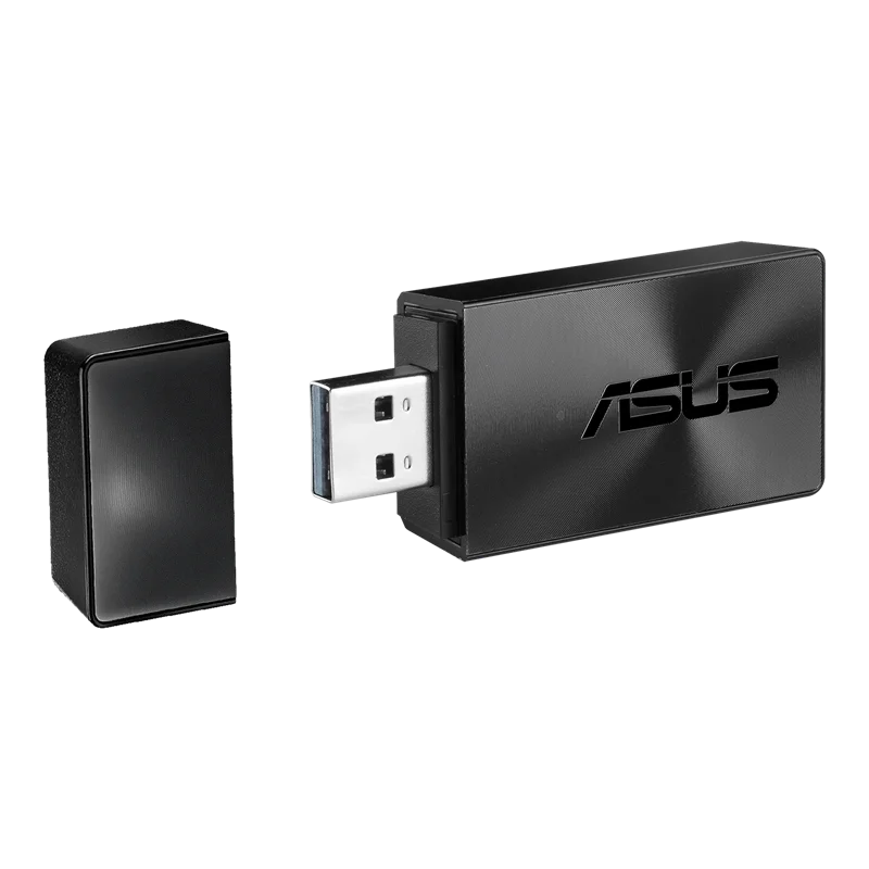 Asus USB-AC57 de Banda Dual AC1300 1300M Gigabit Ethernet, USB 3.0 Adaptador WiFi de Apoyo MU-MIMO . ' - ' . 1