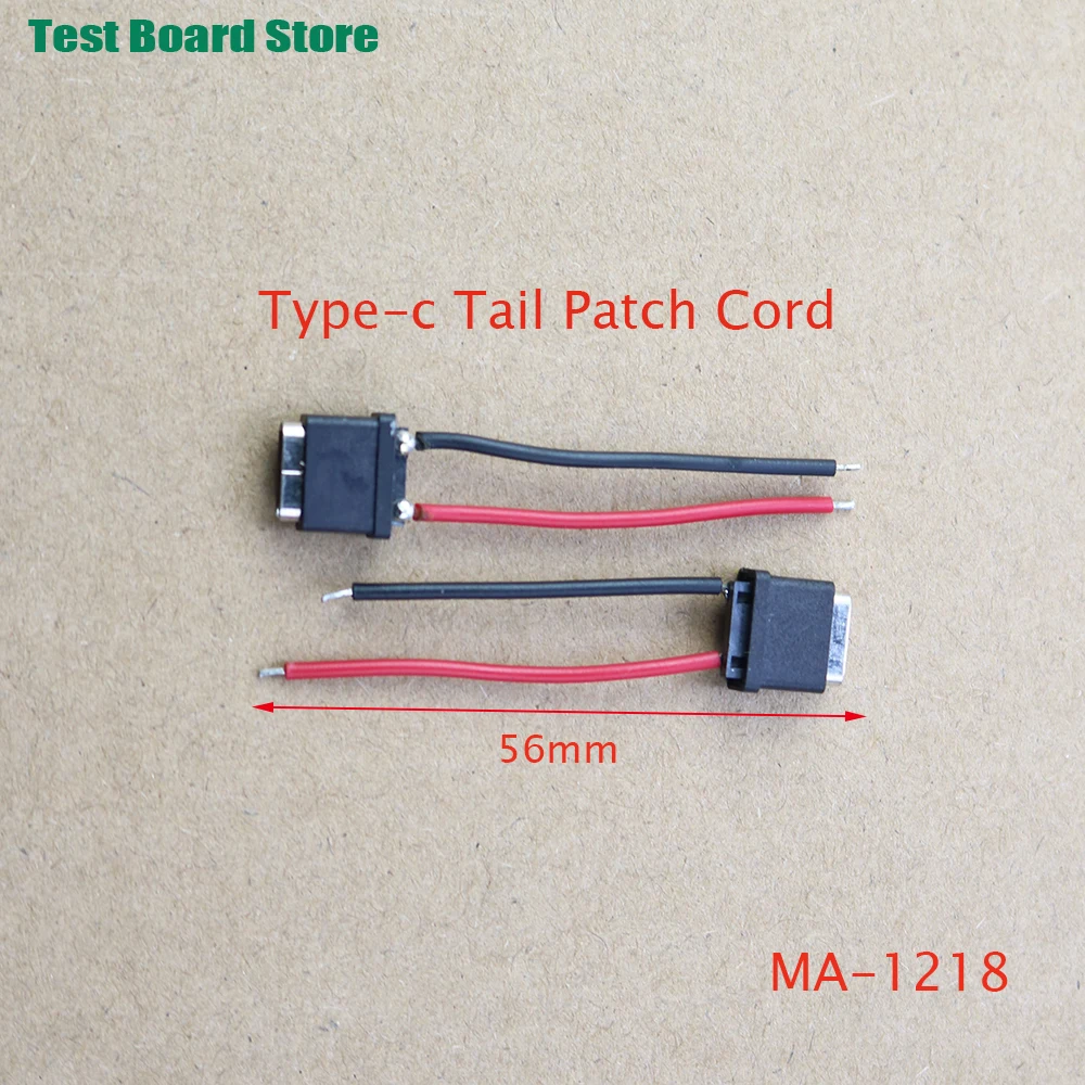 Placa de prueba 1pcs USB Tipo-C de nuevo Clip de Carga Inalámbrica FPC Cable Flexible 2Pin 3 patillas R1 EK Descifrado Además de la Soldadura de Alambre Waterpro . ' - ' . 2