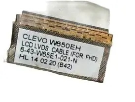 El envío gratuito Nueva Original CLEVO W650EH LCD LVDS CABLE(FHD) 6-43-W65E1-021-N a 20454-40p K570N K710C FHD . ' - ' . 2