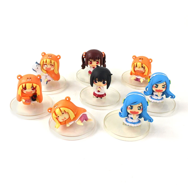 8pcs/lote Anime Japonés Himouto! Umaru-chan PVC Figura Mini Doma Umaru el Modelo de Acción Muñecas de las Niñas de Colección de Regalos de 3,5 cm-4,5 cm . ' - ' . 2