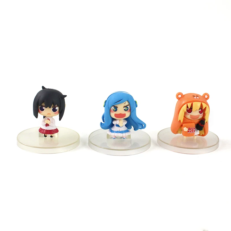 8pcs/lote Anime Japonés Himouto! Umaru-chan PVC Figura Mini Doma Umaru el Modelo de Acción Muñecas de las Niñas de Colección de Regalos de 3,5 cm-4,5 cm . ' - ' . 3