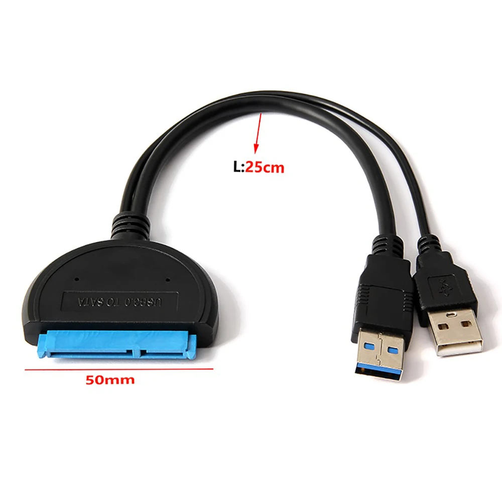 USB3.0 a SATA Cable del Adaptador de Disco Duro Adaptador de Cable Convertidor de SATA de 2,5 pulgadas Mecánico de Disco Duro, Unidad de Estado Sólido . ' - ' . 5