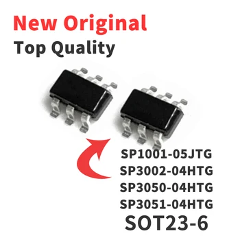 10 Piezas SP1001-05JTG SP3002-04HTG SP3050-04HTG SP3051-04HTG SOT23-6 Chip IC de Nueva Original
