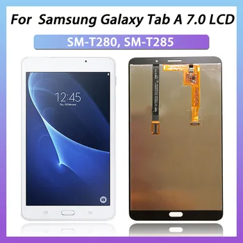 100% de Prueba para Samsung Galaxy Tab 7.0 2016 T280 T285 Pantalla LCD Con Digitalizador de Pantalla Táctil de la Asamblea SM-T280 SM-T285 lcd