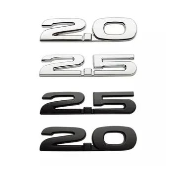 2.0 2.5 digital del coche pegatinas para Mazda cola de la cajuela de modificación de accesorios de desplazamiento número laterales de la carrocería calcomanías decorativas