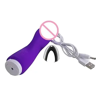 20RF Realista Vibrador Consolador punto G Vibradores estimuladores de Clítoris USB Recargable de Juguetes Sexuales para Adultos para las Mujeres