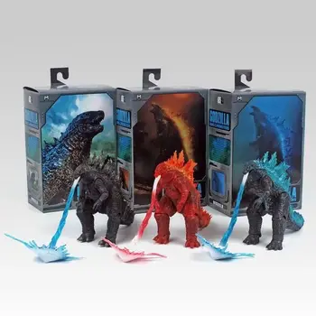 3 tipos de 2019 Película de Godzilla de PVC Figura de Acción de Calor Ray Gojira Rey De El Monstruo de Colección Modelo de Muñecas Juguetes