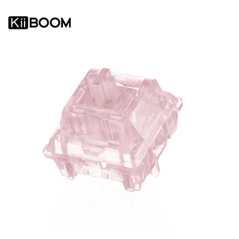 35pcs KiiBOOM rosa Rosa Interruptores de 38g 5pins Lineal Interruptores Mecánicos para intercambiables en Caliente Mecánico de Teclado
