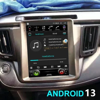 Android13 de la Radio del Coche de 256 gb Para Toyota RAV 4 Rav 4 2013 2014 2015 2016 2017 2018 Tesla Estéreo Multimedia Reproductor de Vídeo GPS Jefe de la Unidad de