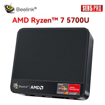 Beelink SER5 Max AMD Ryzen 7 5800H AMD Ryzen 7 5700U Mini PC de Windows 11 Pro WiFi6 BT 16 gb a 500 GB SSD MINI PC Gamer Equipo