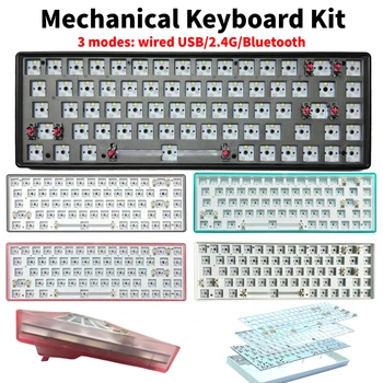 CIY68 3-el Modo mecánico de teclado Hotswap Kit de Placa Estándar De 68 Probador Eje Personalizado de la Junta Mecánica Kit de Serie Tester68