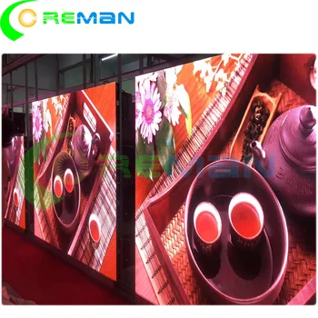 China mobile video rgb matriz p5 smd2727 tv led panel 96x96cm al aire libre de la pantalla led
