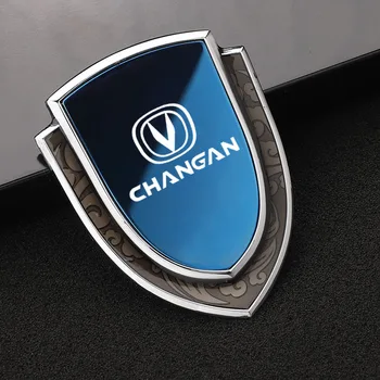 Coche Metal 3d etiqueta Engomada de la Auto Logo Escudo Personalizado Estilo de Decoración Pegatinas Para Changan CS35PLUS CS75PLUS CS55PLUS Accesorios