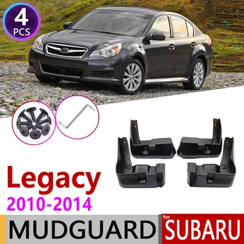 Coche Mudflap para el Subaru Legacy Sedan 2010 2011 2012 2013 2014 Guardabarros guardabarros Aleta de Salpicaduras de Aletas Guardabarros Accesorios 5 de 5 Gen