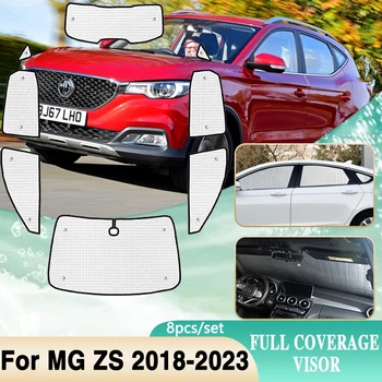 Coche de la Ventana Lateral de Sombrillas Para MG ZS ZS11 MGZS ZX 2018~2023 Parabrisas del Coche Anti-UV Protección del Sol a la Sombra de la Visera Parasol Accesorios