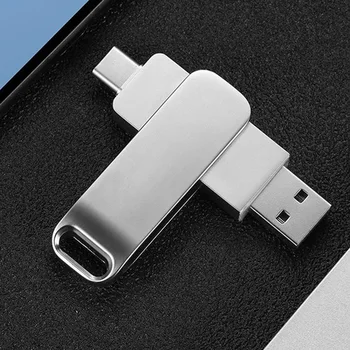 El Stick de memoria USB Unidad Flash USB OTG 2.0 Pen Drive Tipo c Clave de 64 GB, 128 GB 32 GB de Alta Velocidad, pendrive Mini Flash Drive