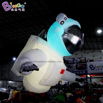 GuangZhou 2.5 m inflable astronauta para el planetario o la decoración de la etapa / techo colgante astronauta globo para mostrar los juguetes