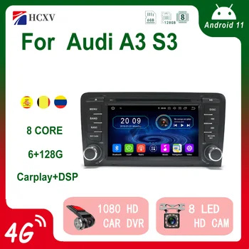 HCXV Android Radio del Coche Estéreo Para Audi A3 S3 7