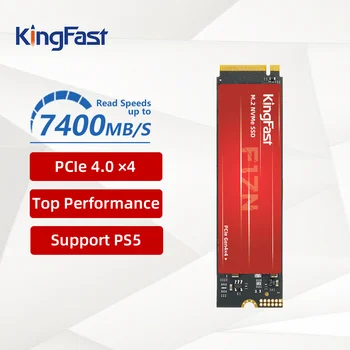 KingFast SSD M2 PCIe NVMe 4.0 SSD de 1 tb, 2 tb 512 M. 2 2280 NVME Interna de Unidades de Estado Sólido Unidad de Disco Duro para PS5 Portátil de Escritorio
