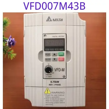 La segunda-mano de convertidor de frecuencia VFD007M43B trifásica de 380V de entrada 0,75 KW función ha sido probado y está intacto