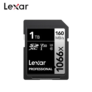 Lexar Professional Tarjeta SD 1066x SDXC UHS-I Tarjeta de Memoria de 64GB 128GB 256GB 512 GB, 1 TB, Tarjeta Flash V30 U3 C10 para 4K UHD de la Cámara