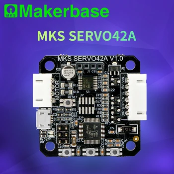 Makerbase MKS SERVO42A PCBA NEMA17 de lazo cerrado del motor de pasos de Controlador CNC 3d de piezas de la impresora evita la pérdida de pasos para Gen_L SGen_L
