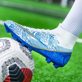 Messi Botas de Fútbol Cleats Mayorista Chuteira Sociedad Duradero, Cómodo Calidad Zapatos de Fútbol al aire libre de la Luz de Futsal de la Zapatilla de deporte