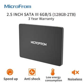 MicroFrom SSD DE 2,5 120 GB, 240 GB, 480 GB SATA 256 gb de almacenamiento 512 gb, 1 tb de Disco Duro, Unidades SSD para Laptop HDD de 2,5 Pulgadas Disco Interno