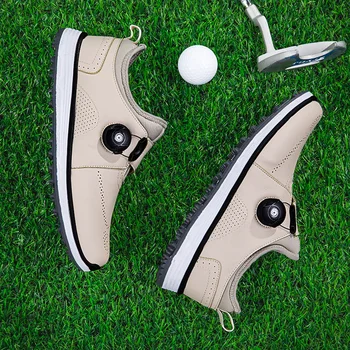Nuevos Zapatos De Golf De Las Mujeres Taining Golf Lleva Damas Anti Slip Golfistas Zapatillas De Deporte De Lujo Golfistas Calzados