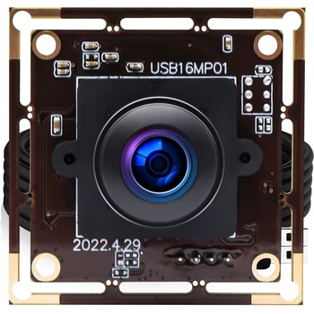 Ojo de pez de la Webcam de 16MP 4656*3496 CMOS IMX298 Sensor de Seguridad Industrial USB Módulo de la Cámara Para el Robot CAJEROS automáticos de las Máquinas