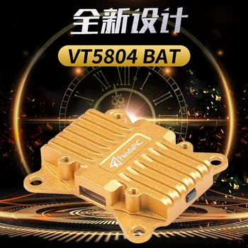 PandaRC VT5804-BAT 5.8 G de transmisión de vídeo, 2.5 W de alta potencia, ajustable OSD ajuste de los parámetros de ala fija, multi-rotor, drone