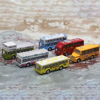Práctica de Autobuses Modelo Colorido Tire hacia Atrás del Coche Tire hacia Atrás Diseño del Regalo de la Navidad de Autobuses Modelo de Coche en Niños de Juguete de juguetes brinquedos