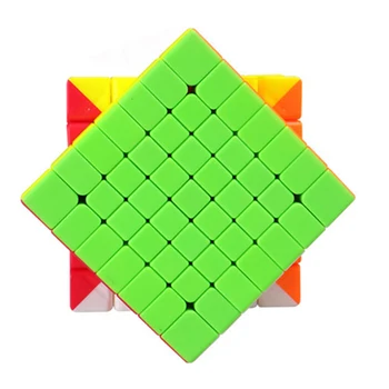 Qiyi Speedcube Stickerless Cubo Mágico 4x4 5x5 6x6 7x7 8x8 Velocidad de Rompecabezas de Cubos de Juguetes de Regalo