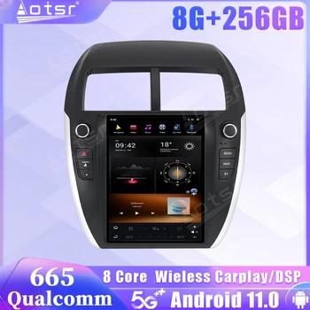 Qualcomm Snapdragon 665 Android 11 de Auto Radio de Coche Para Mitsubishi ASX 2010 2011 2012 2013 2014 Video GPS Carplay Estéreo Jefe de la Unidad de