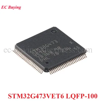 STM32G473VET6 LQFP-100 STM32G473 STM32 G473VET6 LQFP100 Cortex-M4 32 bits del Microcontrolador de MCU IC Chip Controlador Nuevo Original