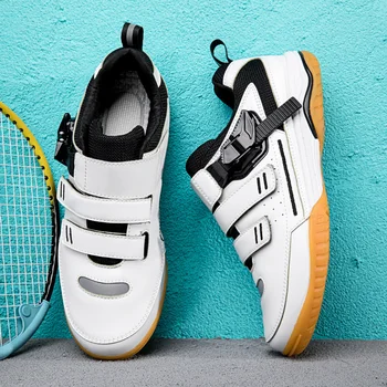Tenis de mesa bádminton tenis de zapatos de los hombres de corte interior de los zapatos de entrenamiento de squash de voleibol de zapatillas de deporte 36-46 yardas de alta calidad