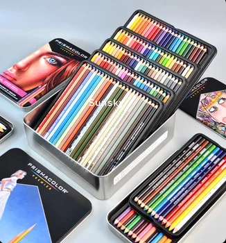 Tin Prismacolor Premier Suave Lápices de Colores 72/132/150 para Adultos Artistas de Libros para Colorear, Dibujo de Bocetos del Artista Estudiantes