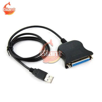 USB Macho a Hembra DB25 Cable de Impresora Paralelo de Impresión Convertidor de Cable de 25 Pines 25Pin LPT a USB Cable DB25