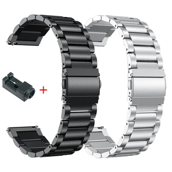 20mm 22mm Correa para Samsung Galaxy Reloj 4/5 de 40 mm, de 44 mm Y Pro 45mm Watch4 Clásico Brazalete de Acero Inoxidable Huawei GT/3/Pro de la Banda