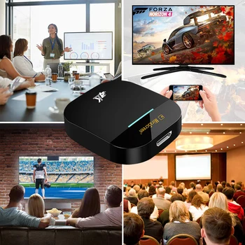 G5 Mirascreen Inalámbrico compatible con HDMI 5 G 2.4 G 4K Dongle TV Stick Airplay, Miracast Wifi Receptor Dongle de Pantalla Espejo para HDTV