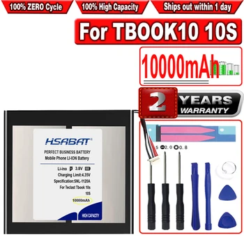HSABAT 10000mAh Batería para Teclast Tbook 10s Tablet PC Tbook10s 5 líneas+Conector