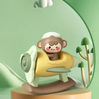 Los silbatos de dibujos animados Mono de Juguete de Baño de la Aeronave Silbatos de Juguete para la Decoración de los Niños