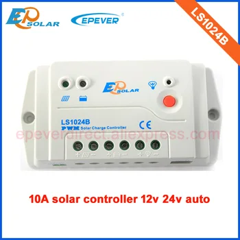 Micro controlador solar EPSolar marca PWM EPEVER Regulador LS1024B 10A 10amp 12V 24V Auto de trabajo