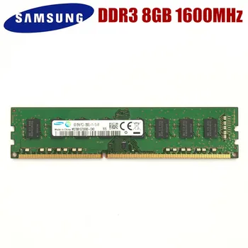 Samsung 8GB DDR3 PC3 PC3L 12800U DDR3 1600MHZ Escritorio RAM de Escritorio de memoria de 8GB PC3 PC3L 12800U DDR3 1600 MHZ