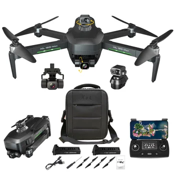 Stock de alimentación de Alta calidad 193 Max 4K drone de 3 Ejes Cardán Con la Evitación del Obstáculo VS SG906 MAX Para Adultos en 2 Baterías